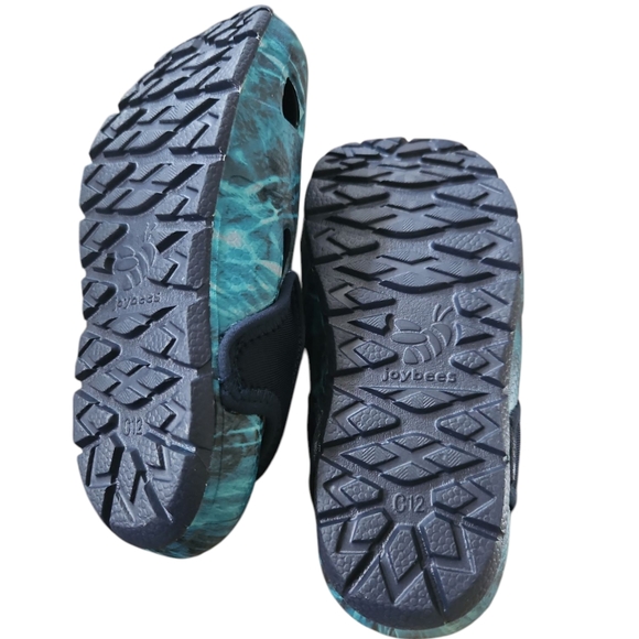 Joybees Size 12‎ New Kids Blue Clogs Water Shoes - Picture 4 of 6